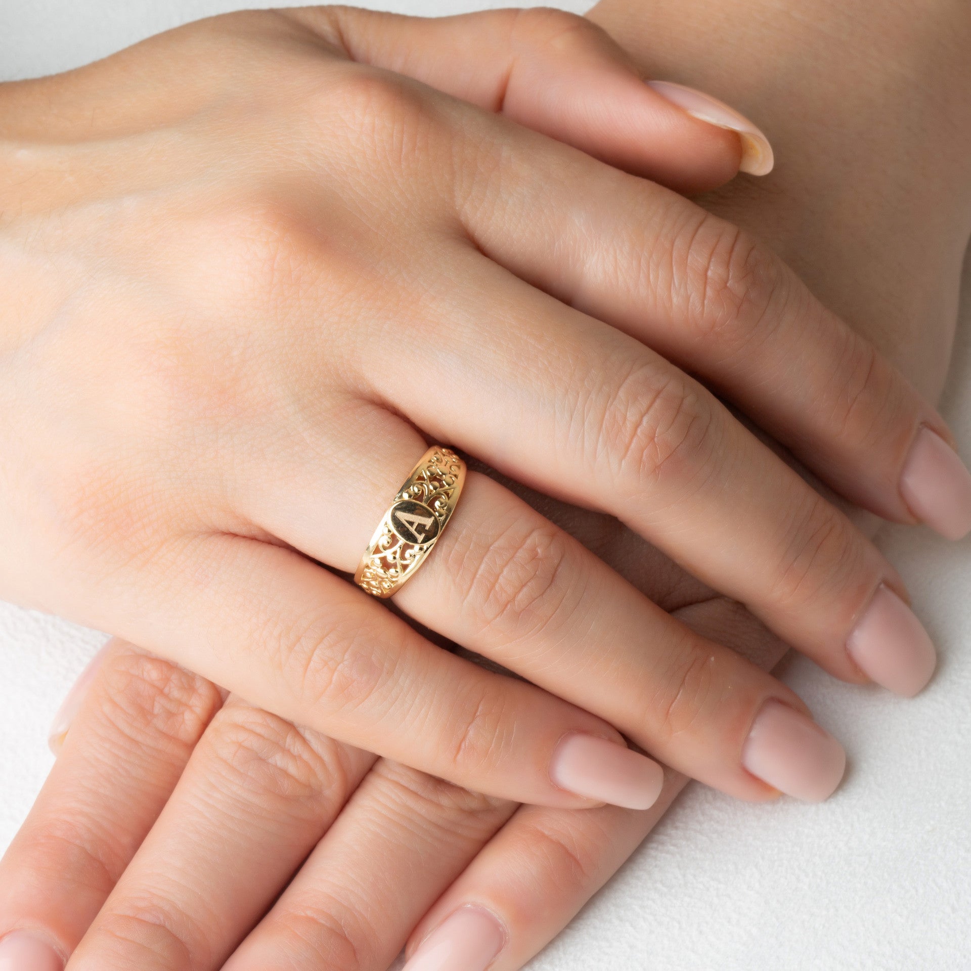 Gold Personalized Letter 