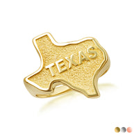 Gold Texas State Map Ring (Available in Yellow/Rose/White Gold)