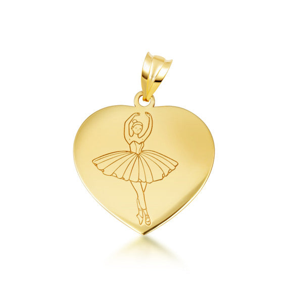 Gold Enamel Palette Paint Brush Artist Pendant Necklace (Available in Yellow/Rose/White Gold)