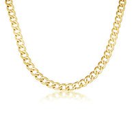 3.68mm Gold Men's Miami Cuban Link Chain Necklace
