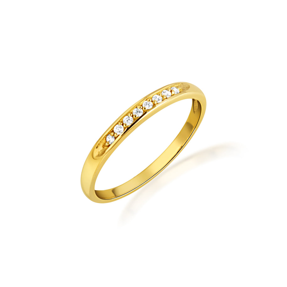 14K Gold Pave Lab Grown Triple Set Diamond Wedding Band Ring Set (Available in Yellow/Rose/White Gold)