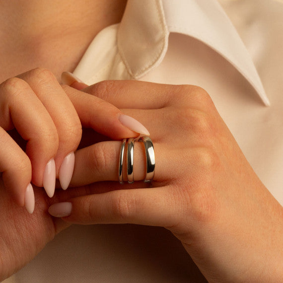 .925 Sterling Silver Classic Wedding Band Ring (Available in 2MM - 6MM)
