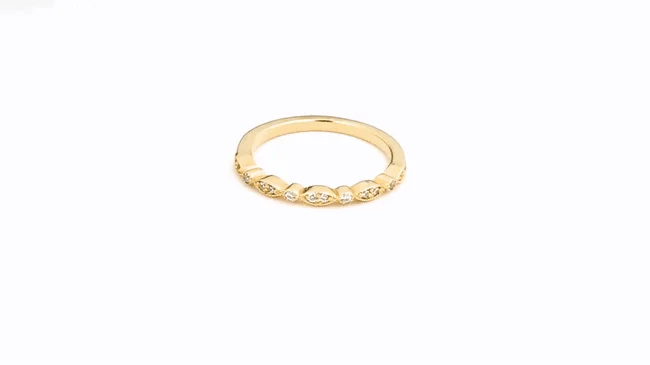 14K Gold Lab Grown Diamond Halo Engagement Band Ring (Available in Yellow/Rose/White Gold)