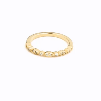 14K Gold Lab Grown Diamond Halo Engagement Band Ring (Available in Yellow/Rose/White Gold)