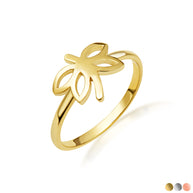 Solid Gold Firefly Ring (Available in Yellow/Rose/White Gold)