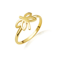 Solid Gold Firefly Ring (Available in Yellow/Rose/White Gold)
