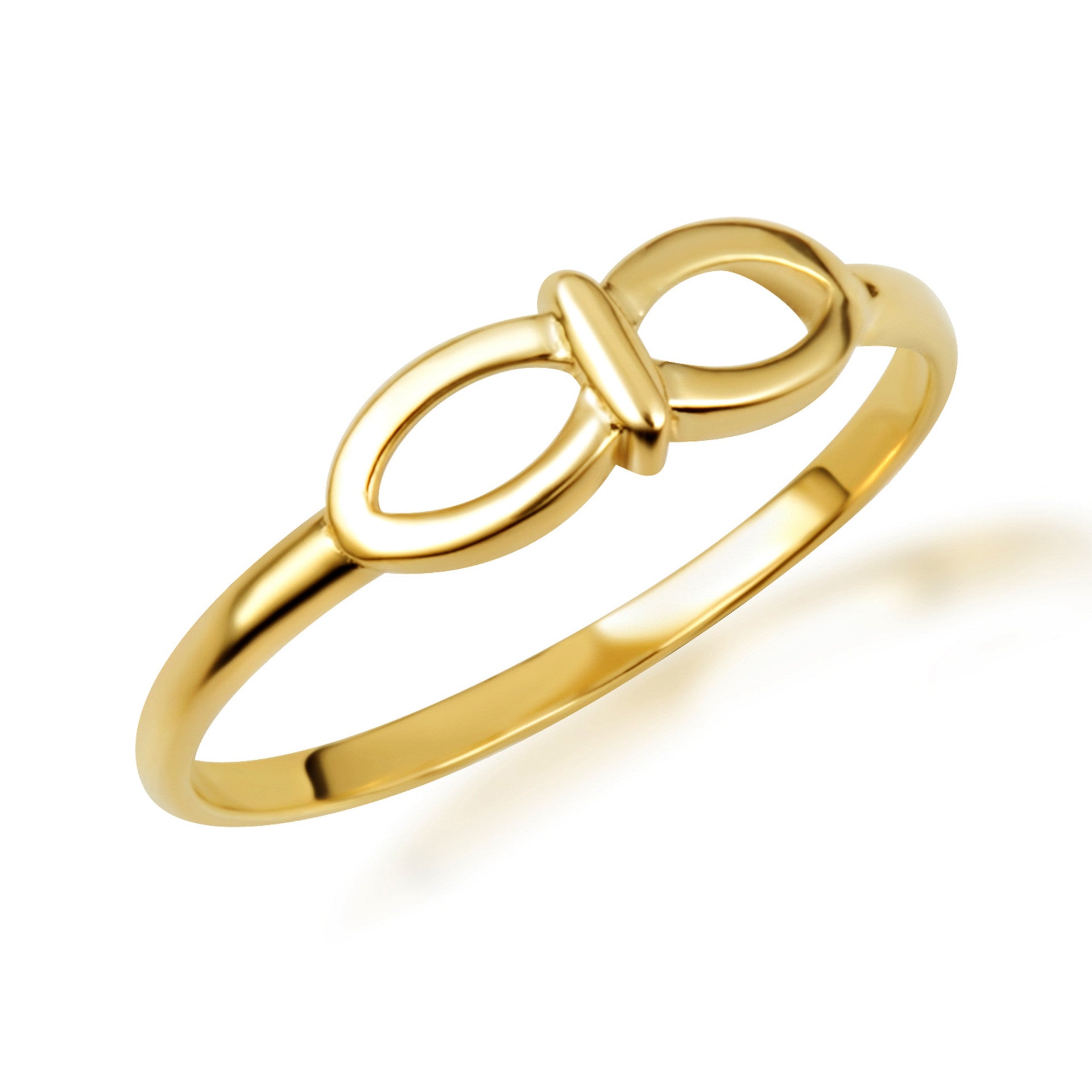 Gold Firefly Nature Band Ring (Available in Yellow/Rose/White Gold)