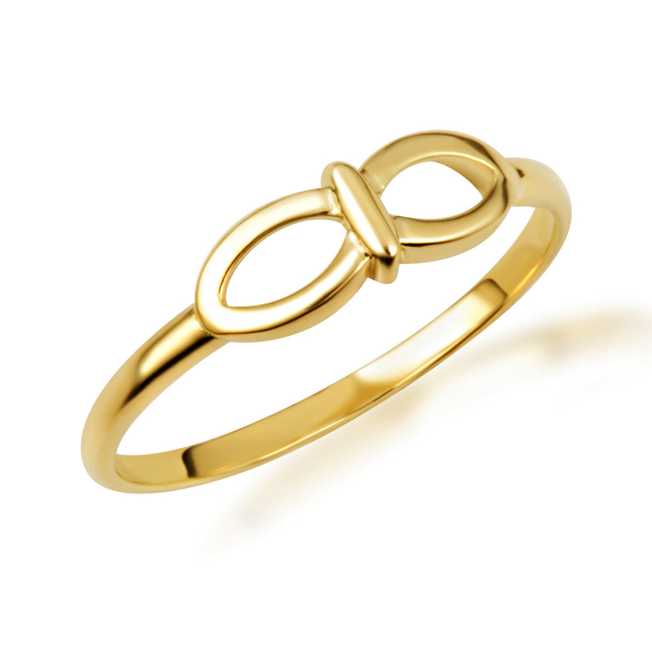 Gold Firefly Nature Band Ring (Available in Yellow/Rose/White Gold)