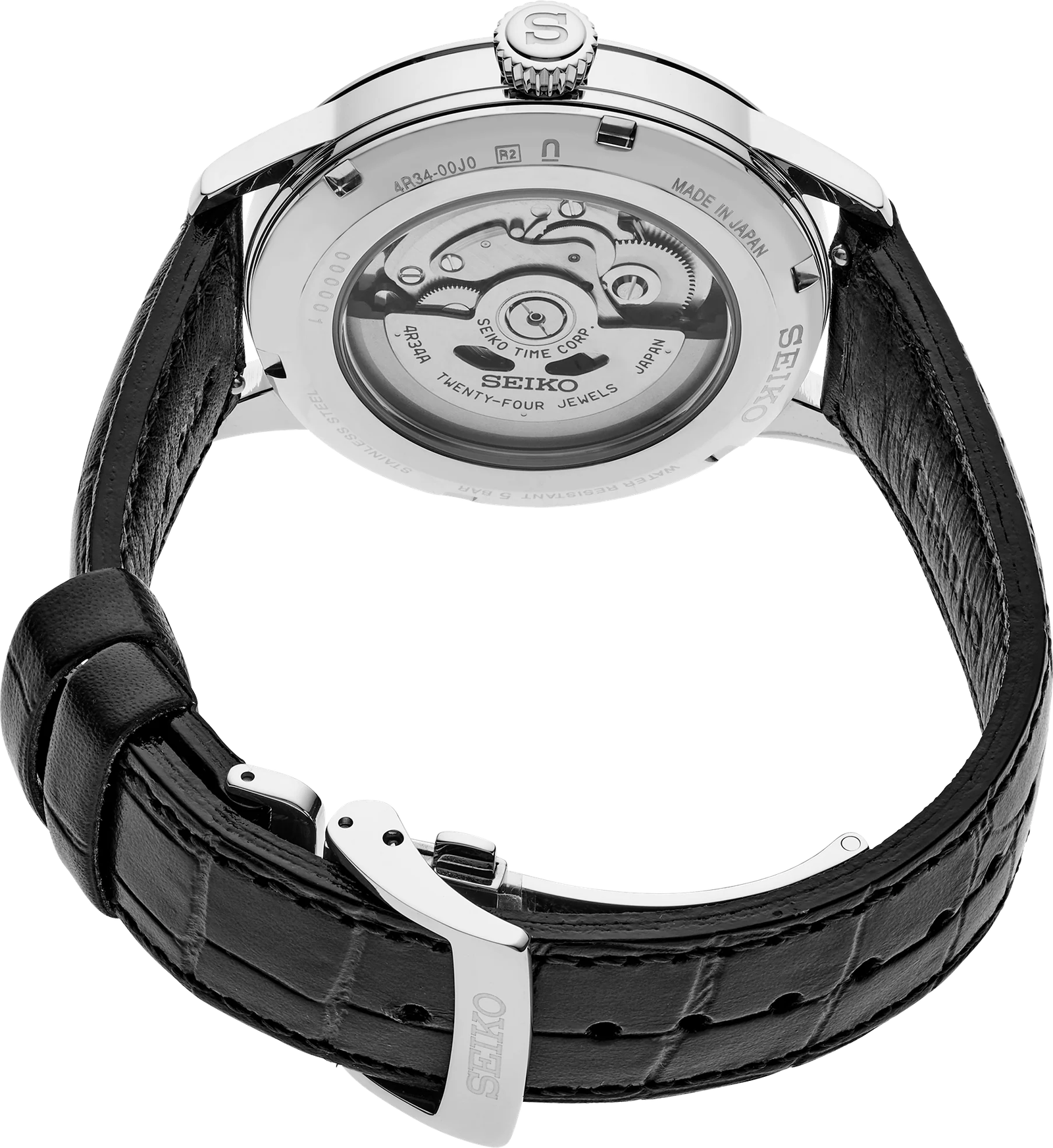 SSK039 Seiko Presage Stainless Steel Brown Dial Men's Watch