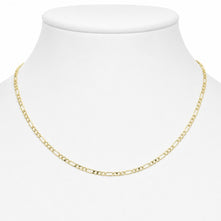 14K Yellow Gold Figaro Chain