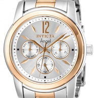 Invicta Lady 11736 Angel  Quartz 3 Hand Silver Dial Watch