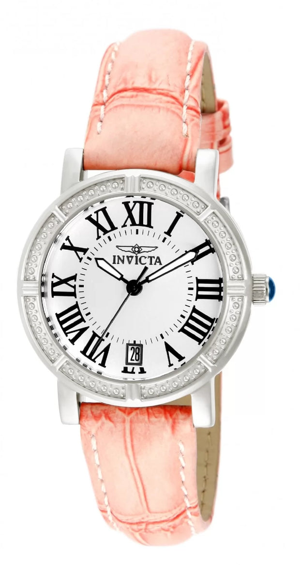 Invicta Women's 13967 Wildflower Quartz 3 Hand Silver Dial Watch
