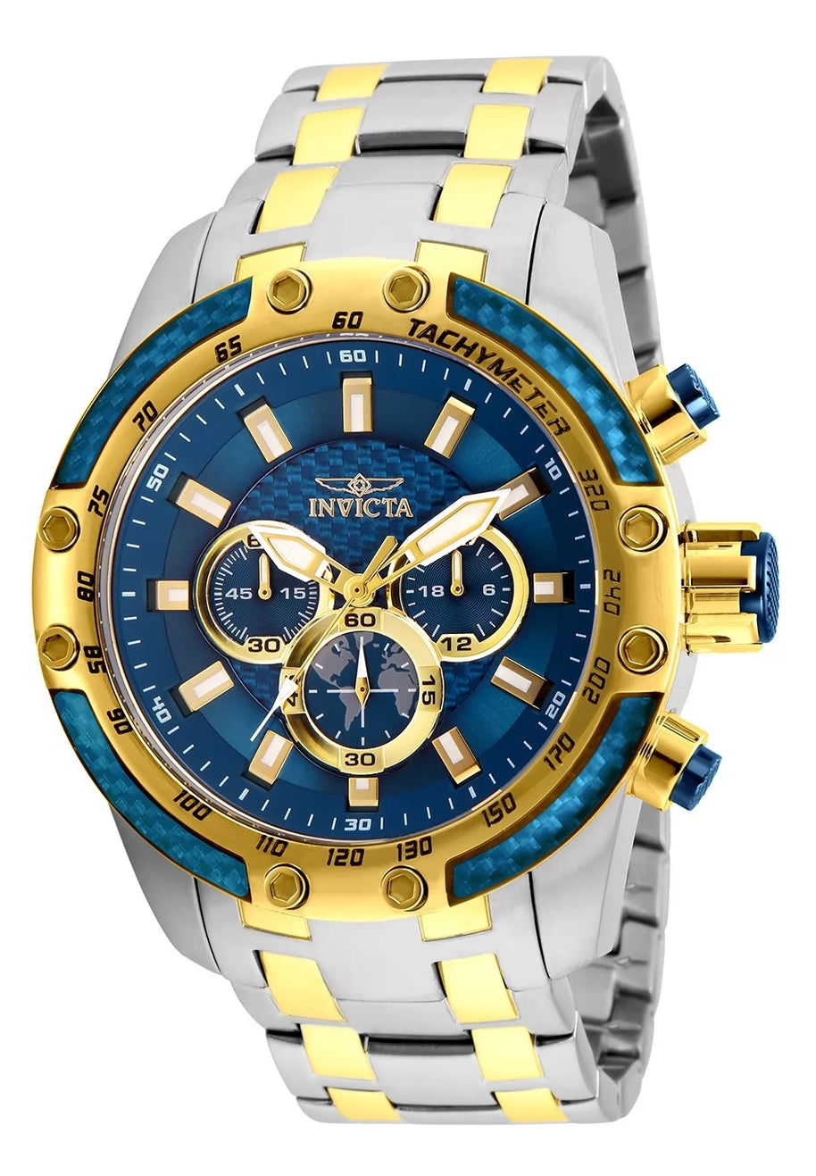 Invicta Men's 25947 Speedway Quartz Chronograph Blue Dial Watch