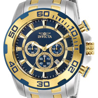 Invicta Men's 26296 Pro Diver Quartz Chronograph Blue Dial Watch