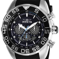 Invicta Men's 26314 Speedway Quartz Multifunction Black, Silver Dial Watch