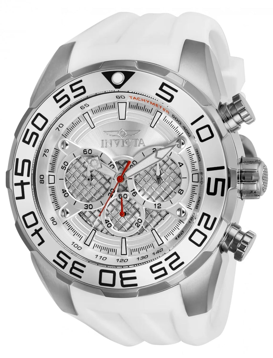Invicta Men's 26299 Speedway Quartz Multifunction Silver Dial Watch