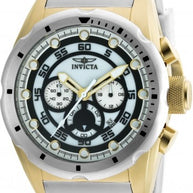Invicta Men's 20308 Speedway Quartz Chronograph White Dial Watch