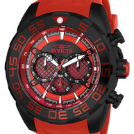 Invicta Men's 26310 Speedway Quartz Multifunction Black, Red Dial Watch