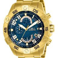 Invicta Men's 26095 S1 Rally Quartz Multifunction Blue Dial Watch