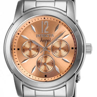 Invicta Women's 0462 Angel  Quartz Chronograph Rose Gold Dial Watch