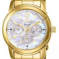 Invicta Women's 0465 Angel Quartz Chronograph White Dial Watch