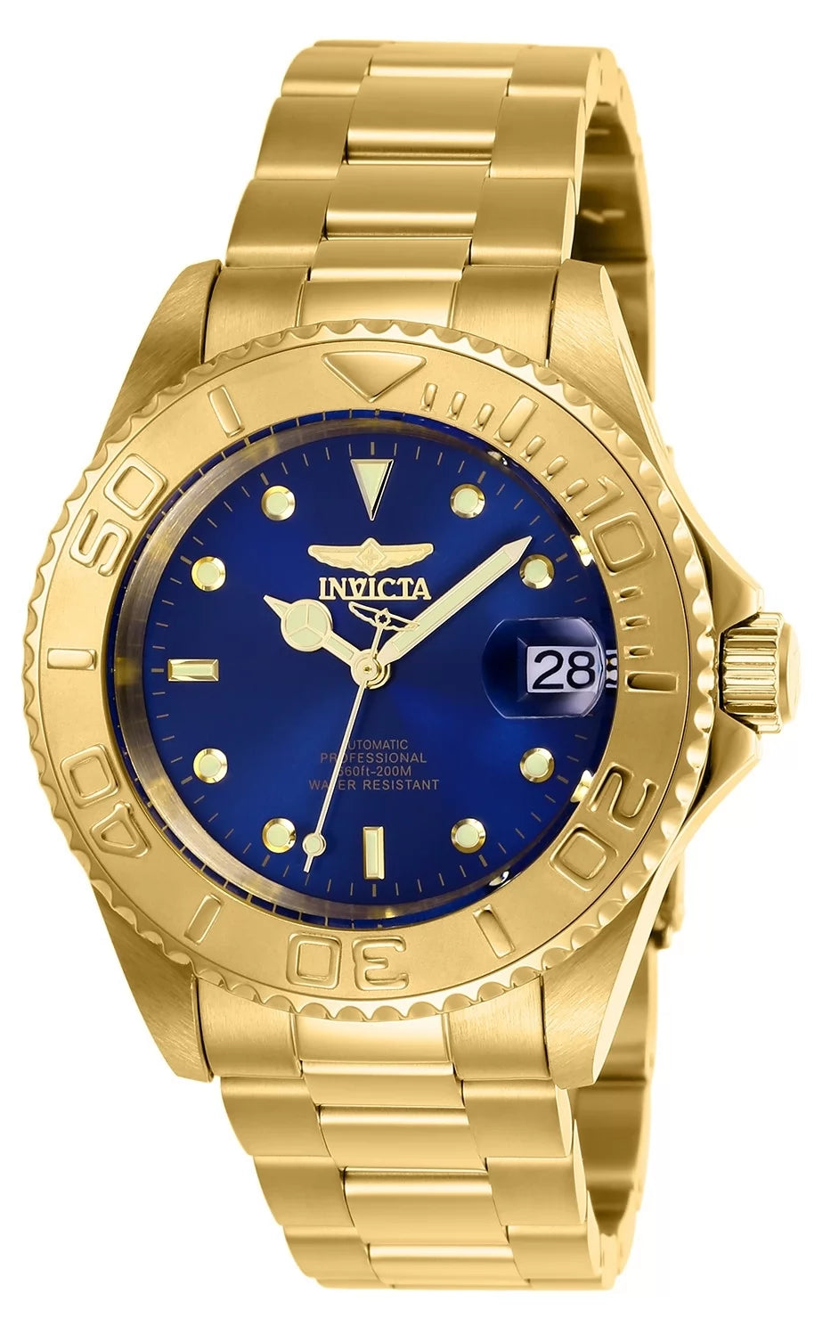 Invicta Men's 26997 Pro Diver Automatic 3 Hand Blue Dial Watch
