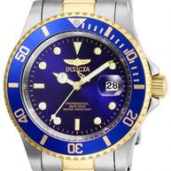 Invicta Men's 26972 Pro Diver  Quartz 3 Hand Blue Dial Watch