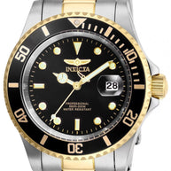 Invicta Men's 26973 Pro Diver Quartz 3 Hand Black Dial Watch