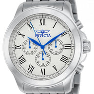 Invicta Men's 21657 Specialty Quartz Chronograph Silver Dial Watch