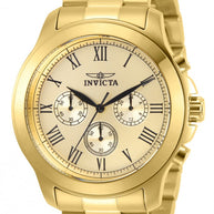 Invicta Men's 21658 Specialty Quartz Chronograph Gold Dial Watch