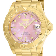 Invicta Men's 28693 Pro Diver Automatic 3 Hand Pink Dial Watch