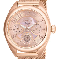 Invicta Men's 27454 Angel Quartz Chronograph Rose Gold Dial Watch