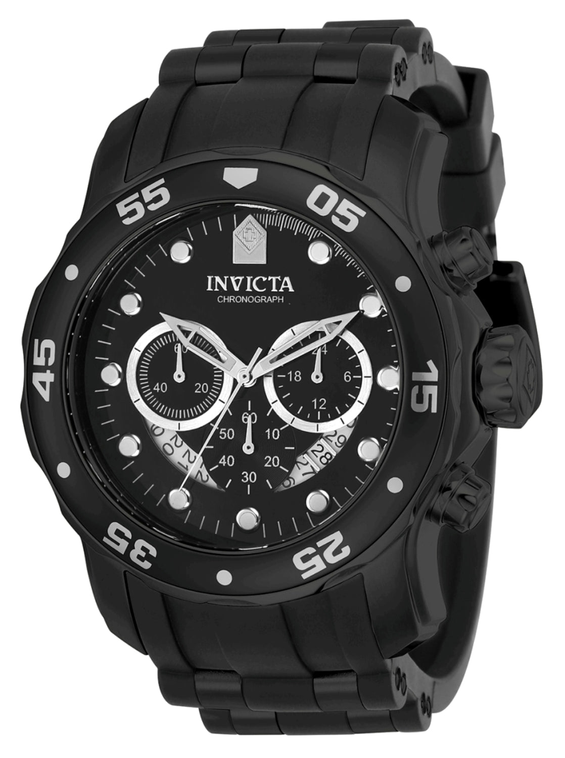 Invicta Men's 21930 Pro Diver Quartz Multifunction Black Dial Watch