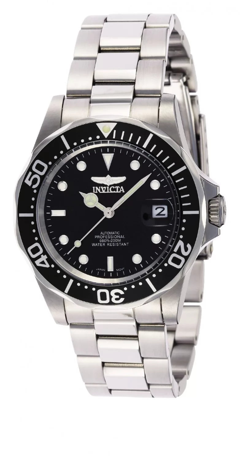 Invicta Men's 8926 Pro Diver Automatic 3 Hand Black Dial Watch