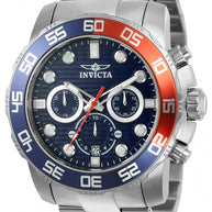 Invicta Men's 22225 Pro Diver Quartz Chronograph Blue Dial Watch
