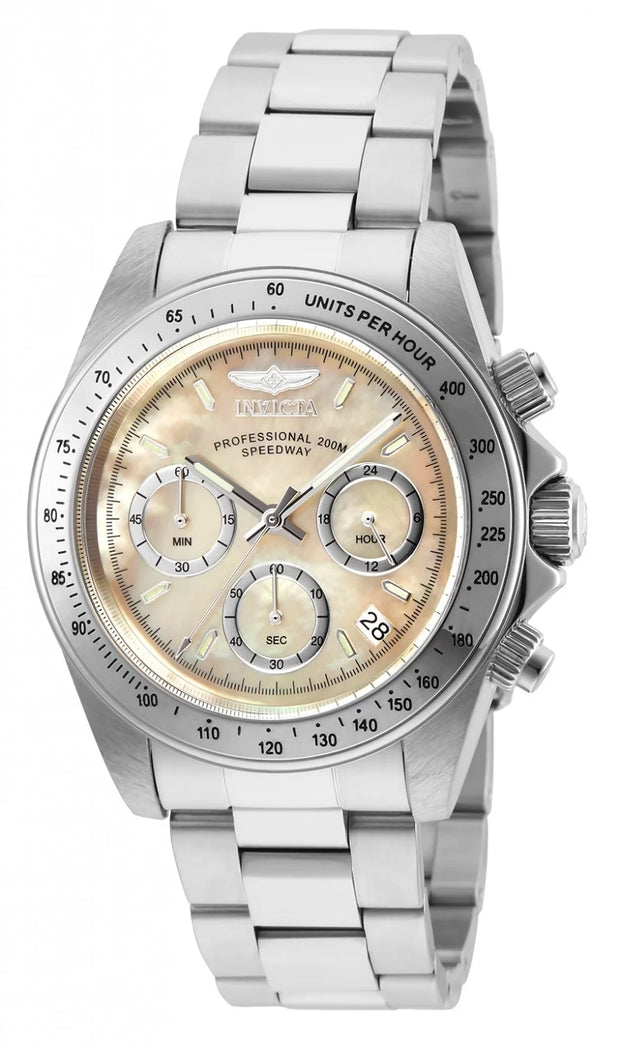 Invicta Men's 28666 Speedway Quartz Chronograph Gold Dial Watch