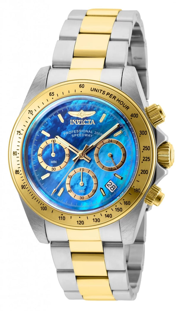 Invicta Men's 28668 Speedway Quartz Chronograph Blue Dial Watch