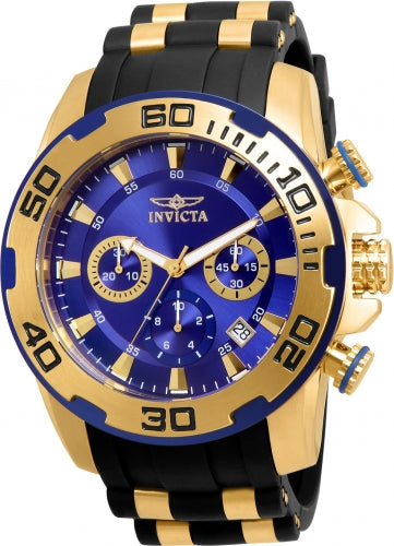 Invicta Men's 22313 Pro Diver Quartz Chronograph Blue Dial Watch