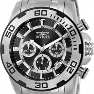 Invicta Men's 22318 Pro Diver Quartz Chronograph Black Dial Watch
