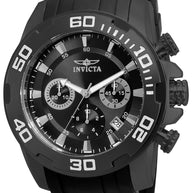 Invicta Men's 22338 Pro Diver Quartz Chronograph Black Dial Watch