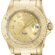 Invicta Women's 16849 Angel Quartz 3 Hand Champagne Dial Watch