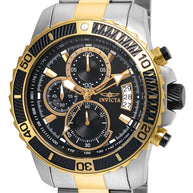 Invicta Men's 22418 Pro Diver Quartz Multifunction Black Dial Watch