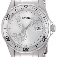 Invicta Men's 12503 Angel Quartz 3 Hand Metallic White Dial Watch