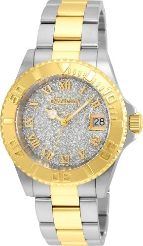 Invicta Women's 22709 Angel Quartz 3 Hand Silver Dial Watch