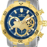 Invicta Men's 22762 Pro Diver Quartz Multifunction Blue Dial Watch