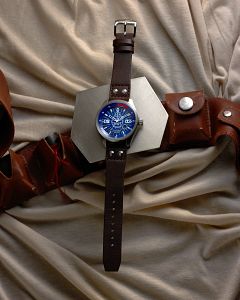 Citizen AW5009-03W Star Wars Han Solo Eco-Drive Blue Dial Men's Watch