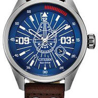 Citizen AW5009-03W Star Wars Han Solo Eco-Drive Blue Dial Men's Watch