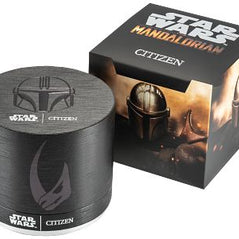 Citizen AW1411-05W Star Wars The Mandalorian Eco-Drive Black Dial Men's Watch