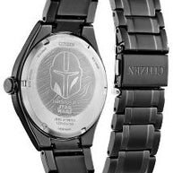 Citizen AW2045-57W Star Wars™ The Mandalorian™ Eco-Drive Black Stainless Steel Men's Watch