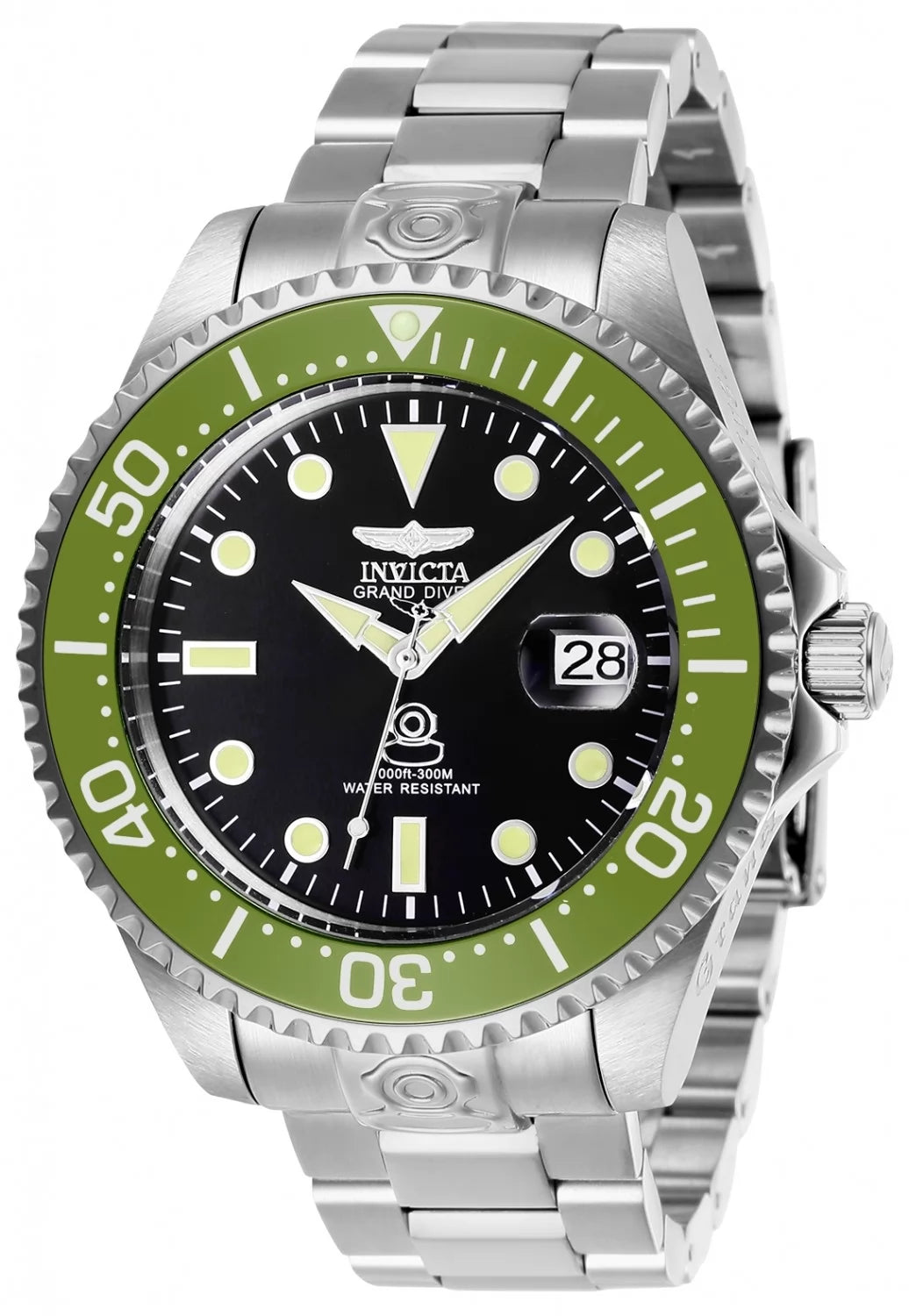 Invicta Men's 27612 Pro Diver Automatic 3 Hand Black Dial Watch